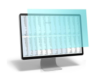 Qoltec Filtr światła niebieskiego matowy na monitor 21.5" 16:9 - 1264716 - zdjęcie 1
